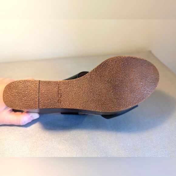 Aldo Black Platform Sandals Size US 7 - Picture 5 of 5